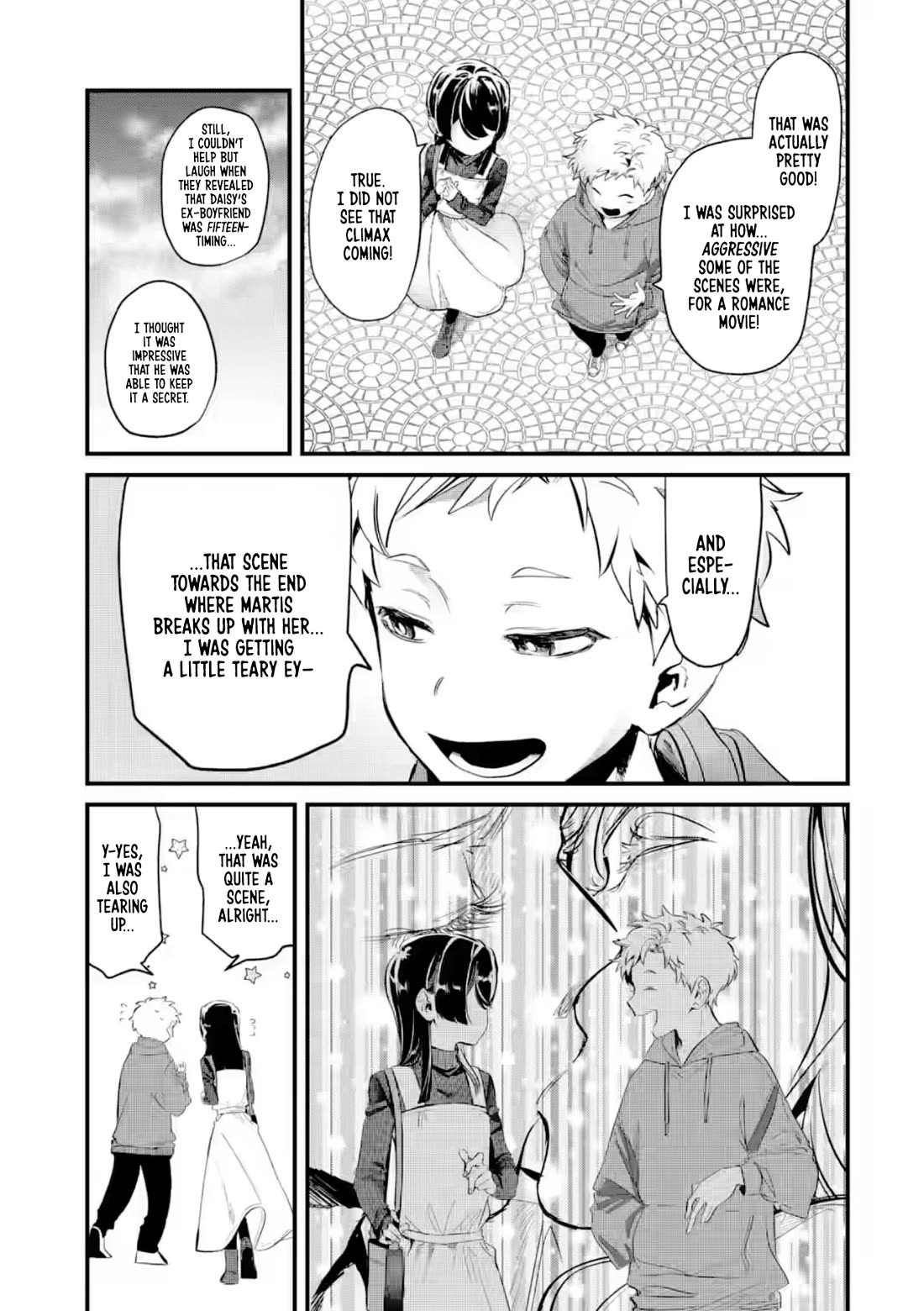 My Seatmate Wakao-san's Face Is Almost Visible but It's Not Chapter 27 page 11 - Chapter 27: Youth is watching movies?