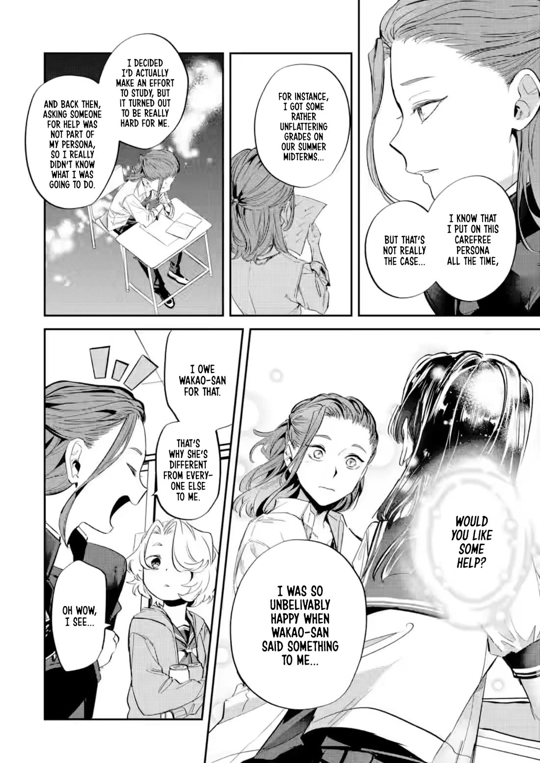 My Seatmate Wakao-san's Face Is Almost Visible but It's Not Chapter 29 page 10 - Chapter 29: Youth is Christmas?