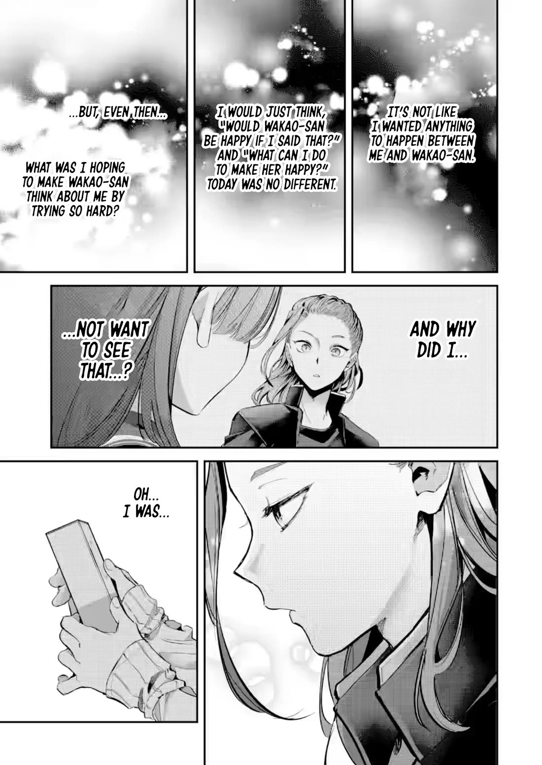 My Seatmate Wakao-san's Face Is Almost Visible but It's Not Chapter 29 page 11 - Chapter 29: Youth is Christmas?