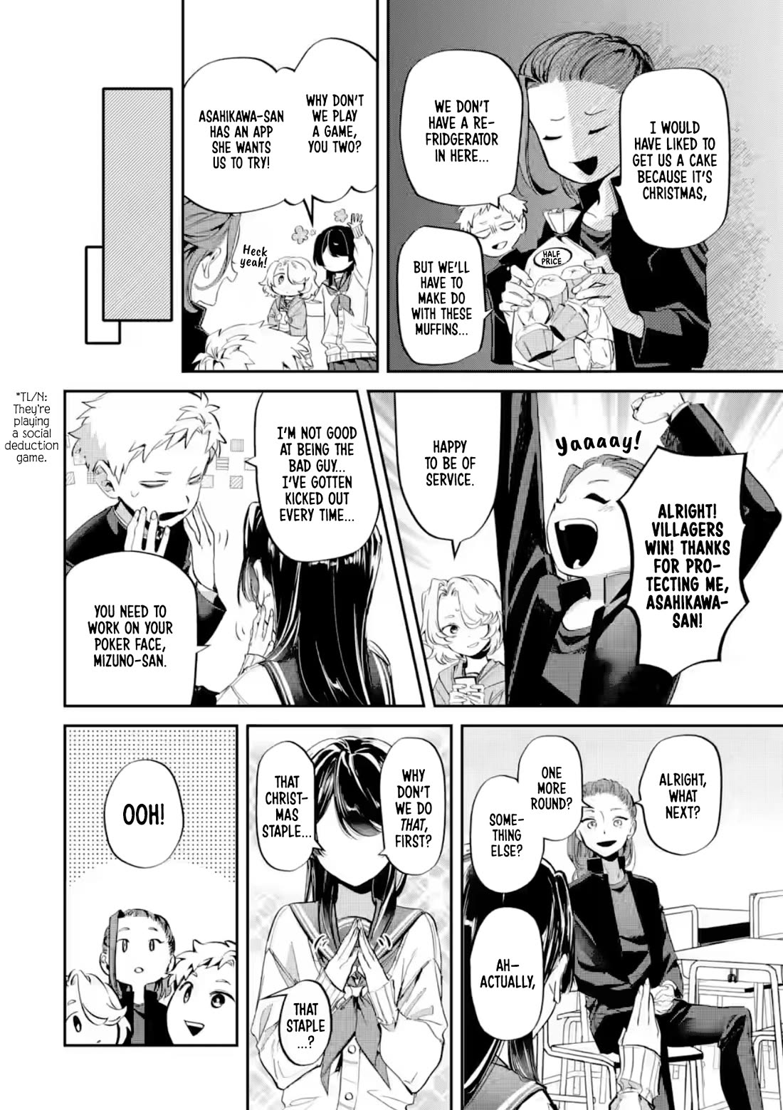 My Seatmate Wakao-san's Face Is Almost Visible but It's Not Chapter 29 page 2 - Chapter 29: Youth is Christmas?