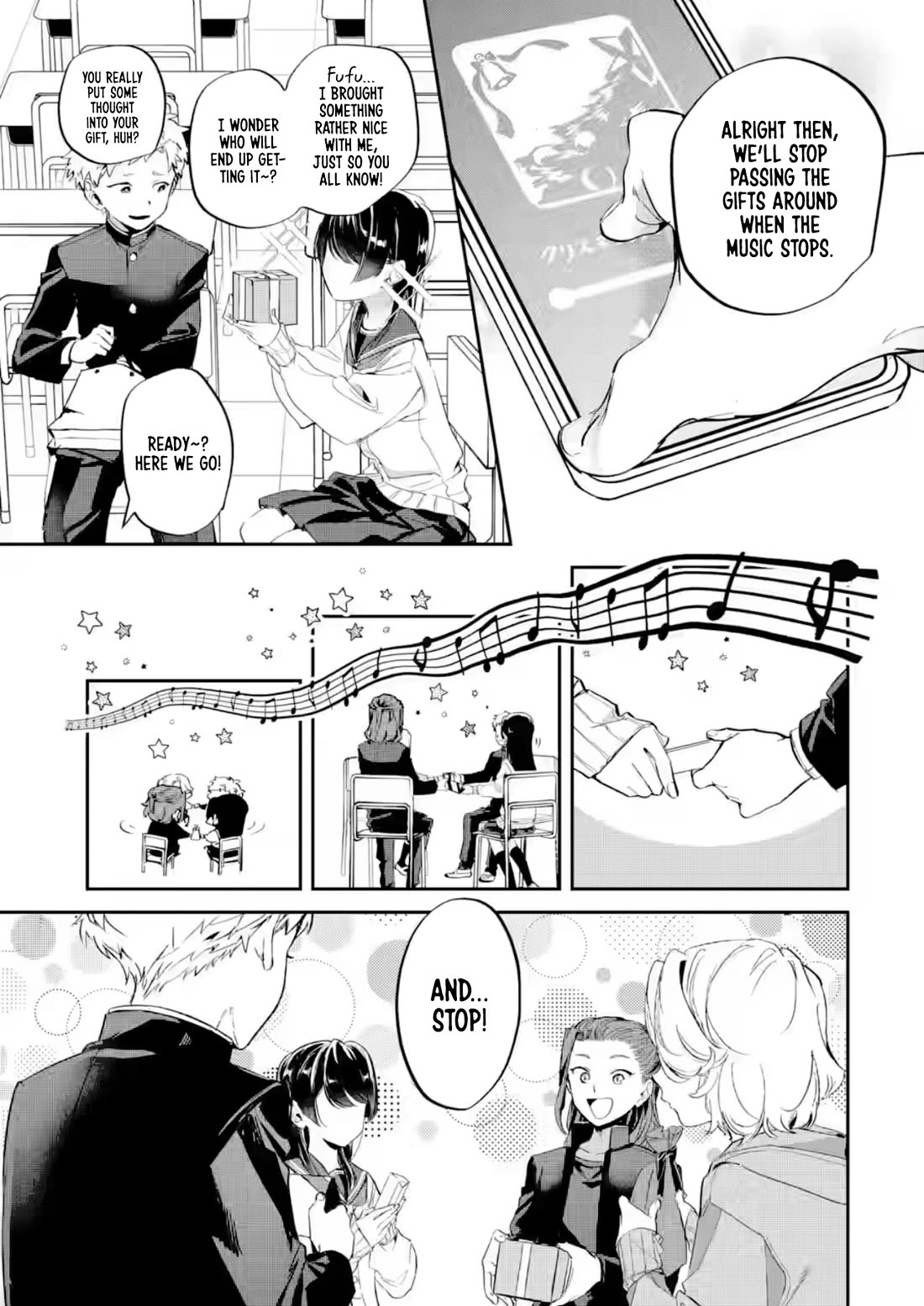 My Seatmate Wakao-san's Face Is Almost Visible but It's Not Chapter 29 page 3 - Chapter 29: Youth is Christmas?