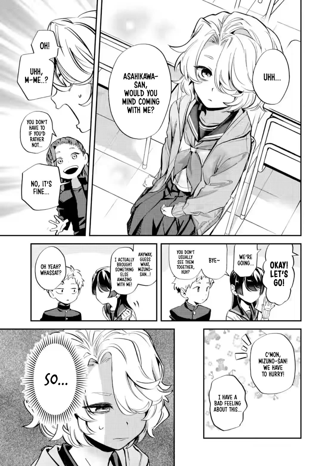 My Seatmate Wakao-san's Face Is Almost Visible but It's Not Chapter 29 page 7 - Chapter 29: Youth is Christmas?