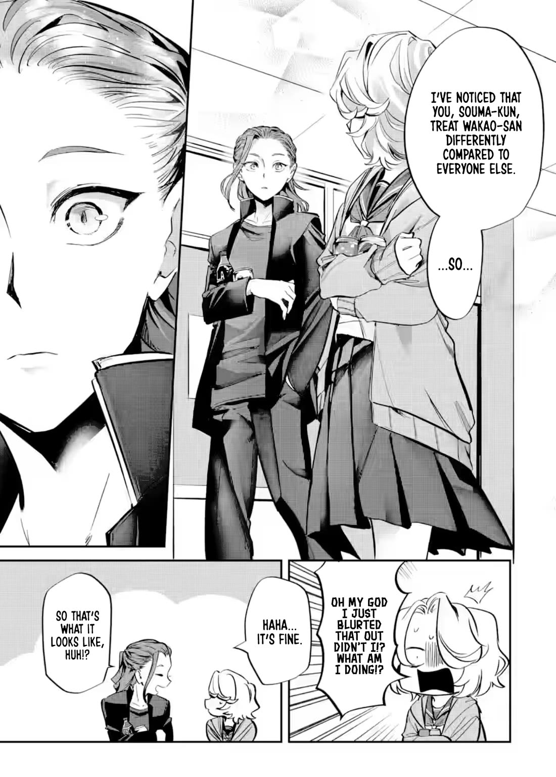 My Seatmate Wakao-san's Face Is Almost Visible but It's Not Chapter 29 page 9 - Chapter 29: Youth is Christmas?