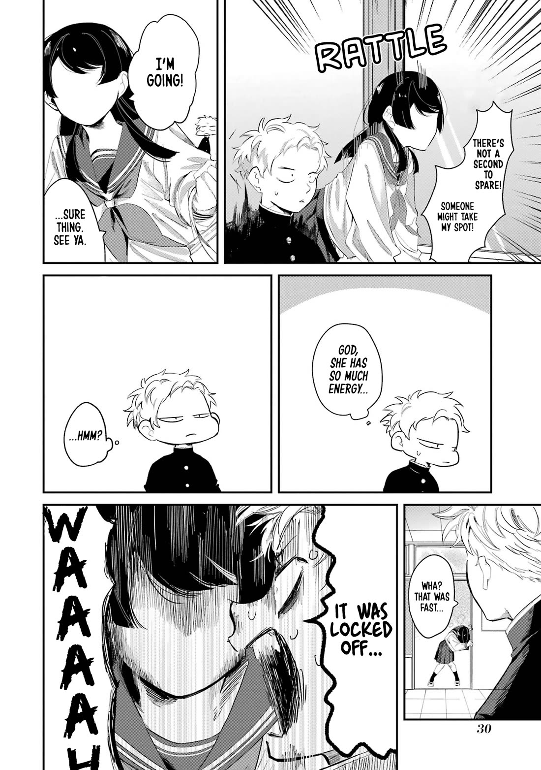 My Seatmate Wakao-san's Face Is Almost Visible but It's Not Chapter 3 page 4 - Chapter 3: Youth is lunch?