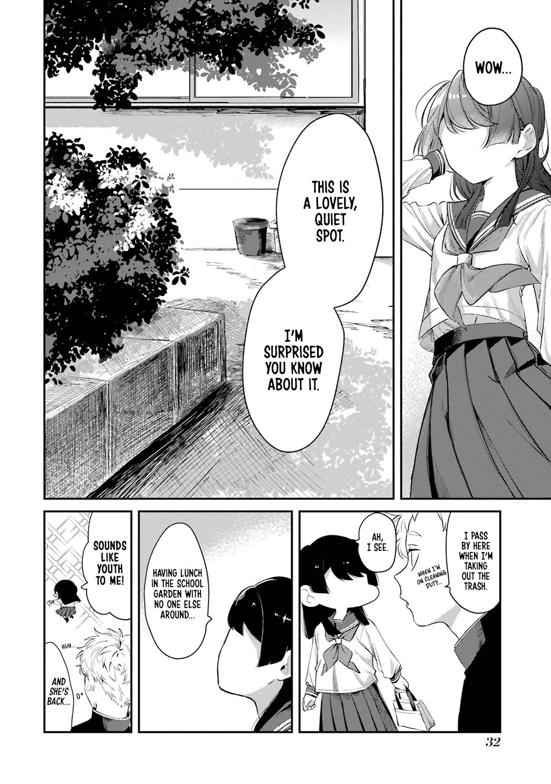 My Seatmate Wakao-san's Face Is Almost Visible but It's Not Chapter 3 page 6 - Chapter 3: Youth is lunch?