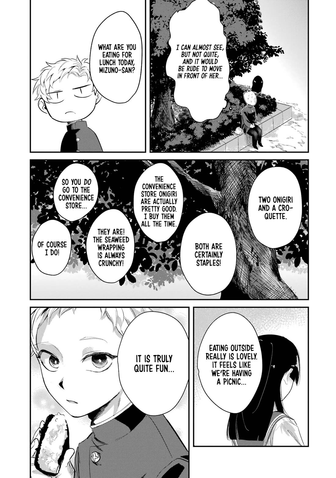 My Seatmate Wakao-san's Face Is Almost Visible but It's Not Chapter 3 page 9 - Chapter 3: Youth is lunch?