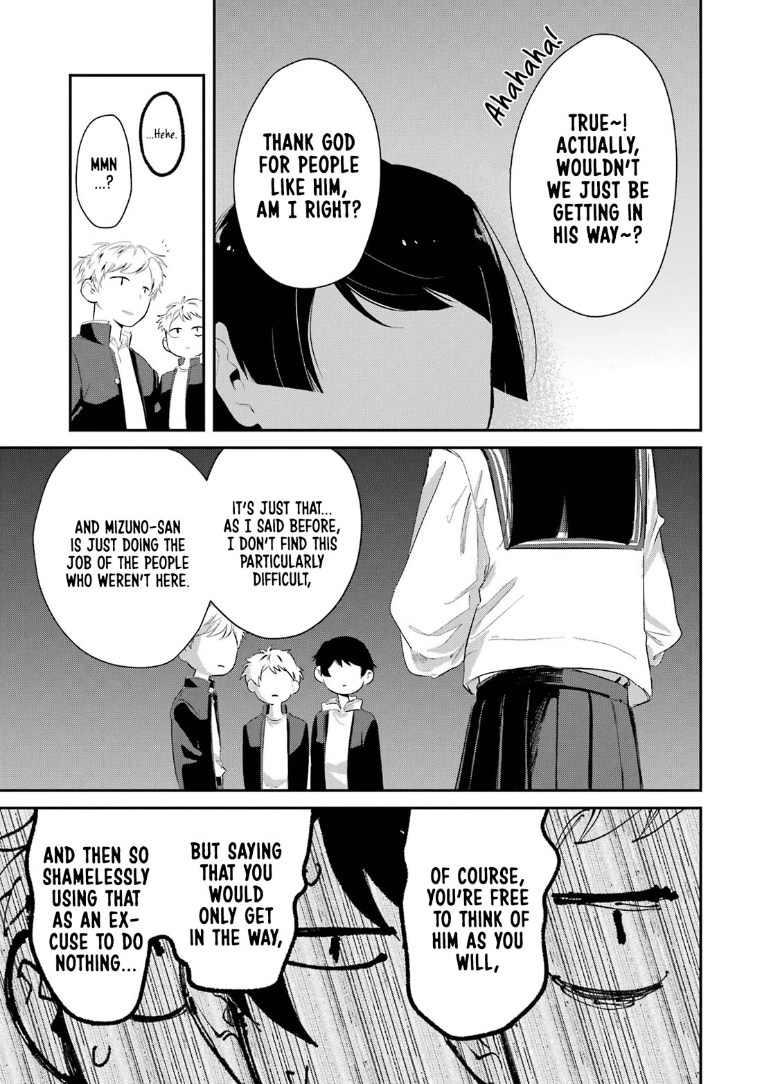 My Seatmate Wakao-san's Face Is Almost Visible but It's Not Chapter 4 page 11 - Chapter 4: Youth is cleaning?