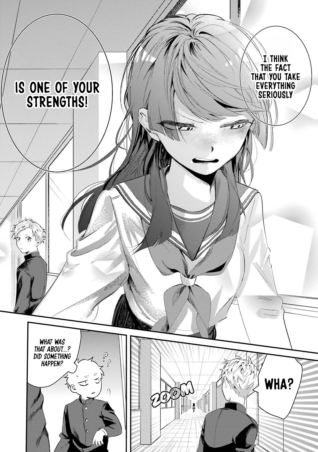 My Seatmate Wakao-san's Face Is Almost Visible but It's Not Chapter 4 page 14 - Chapter 4: Youth is cleaning?