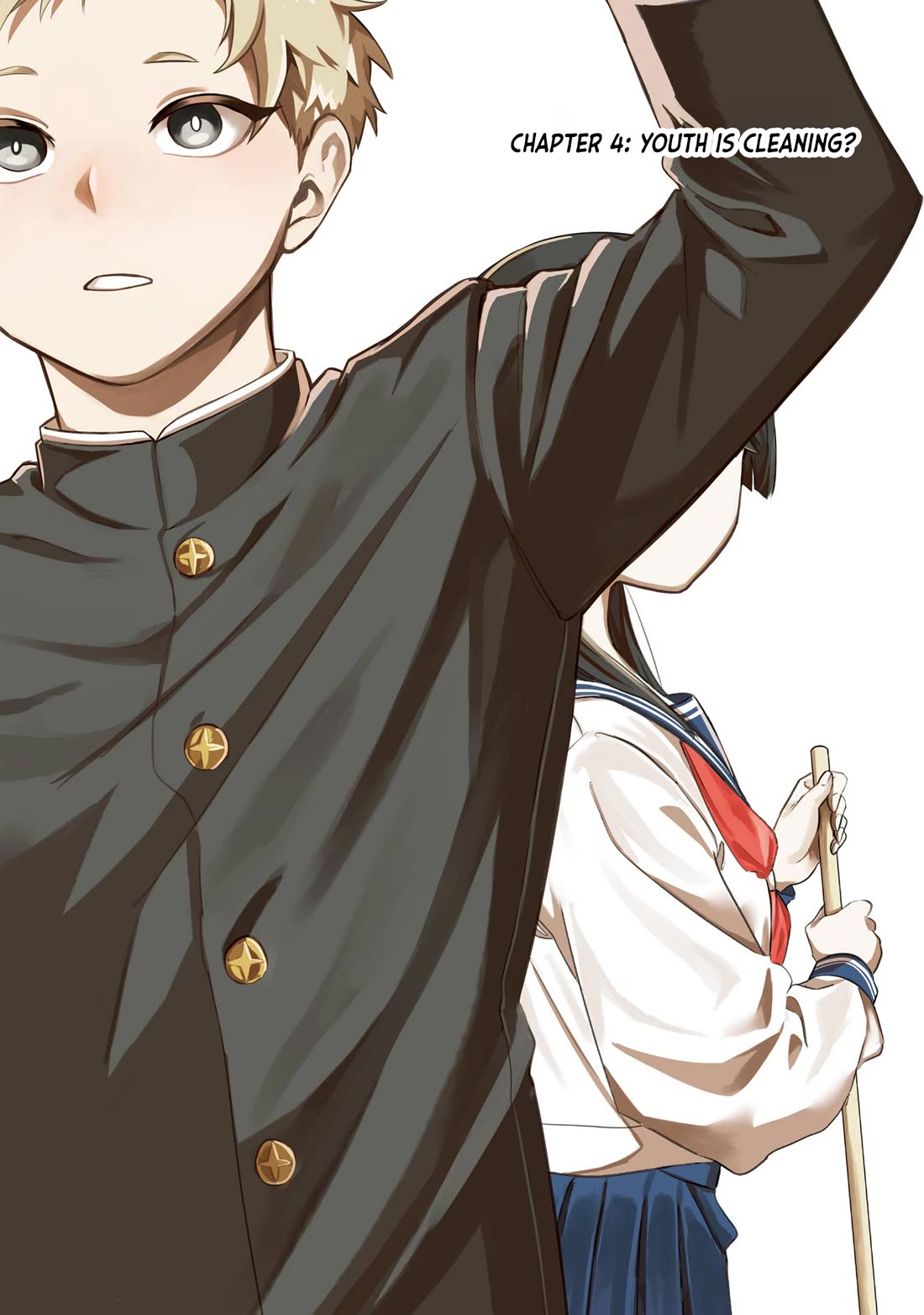 My Seatmate Wakao-san's Face Is Almost Visible but It's Not Chapter 4 page 2 - Chapter 4: Youth is cleaning?