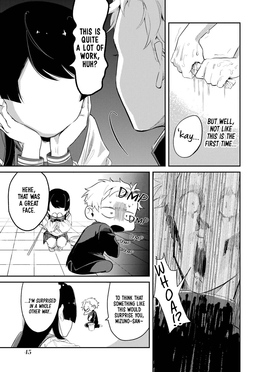 My Seatmate Wakao-san's Face Is Almost Visible but It's Not Chapter 4 page 5 - Chapter 4: Youth is cleaning?