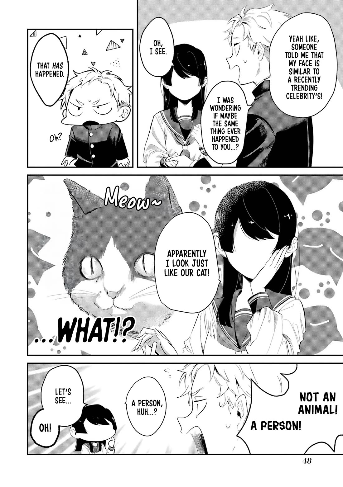 My Seatmate Wakao-san's Face Is Almost Visible but It's Not Chapter 4 page 8 - Chapter 4: Youth is cleaning?