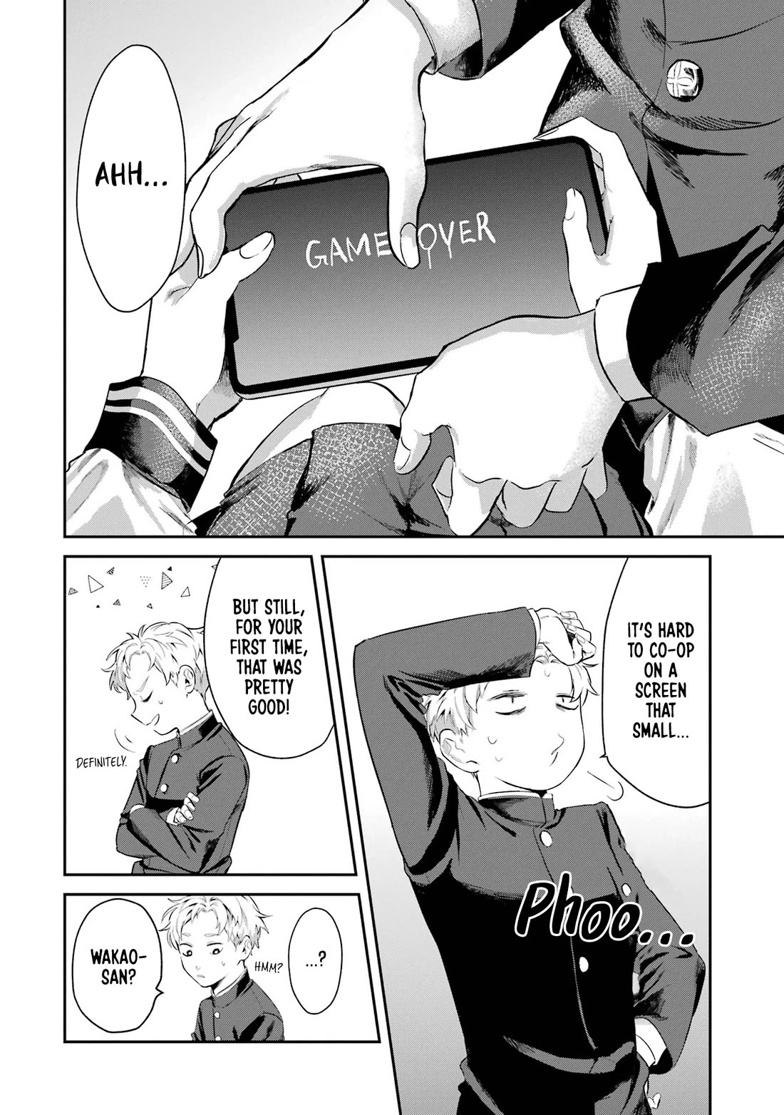 My Seatmate Wakao-san's Face Is Almost Visible but It's Not Chapter 5 page 12 - Chapter 5: Youth is after school?
