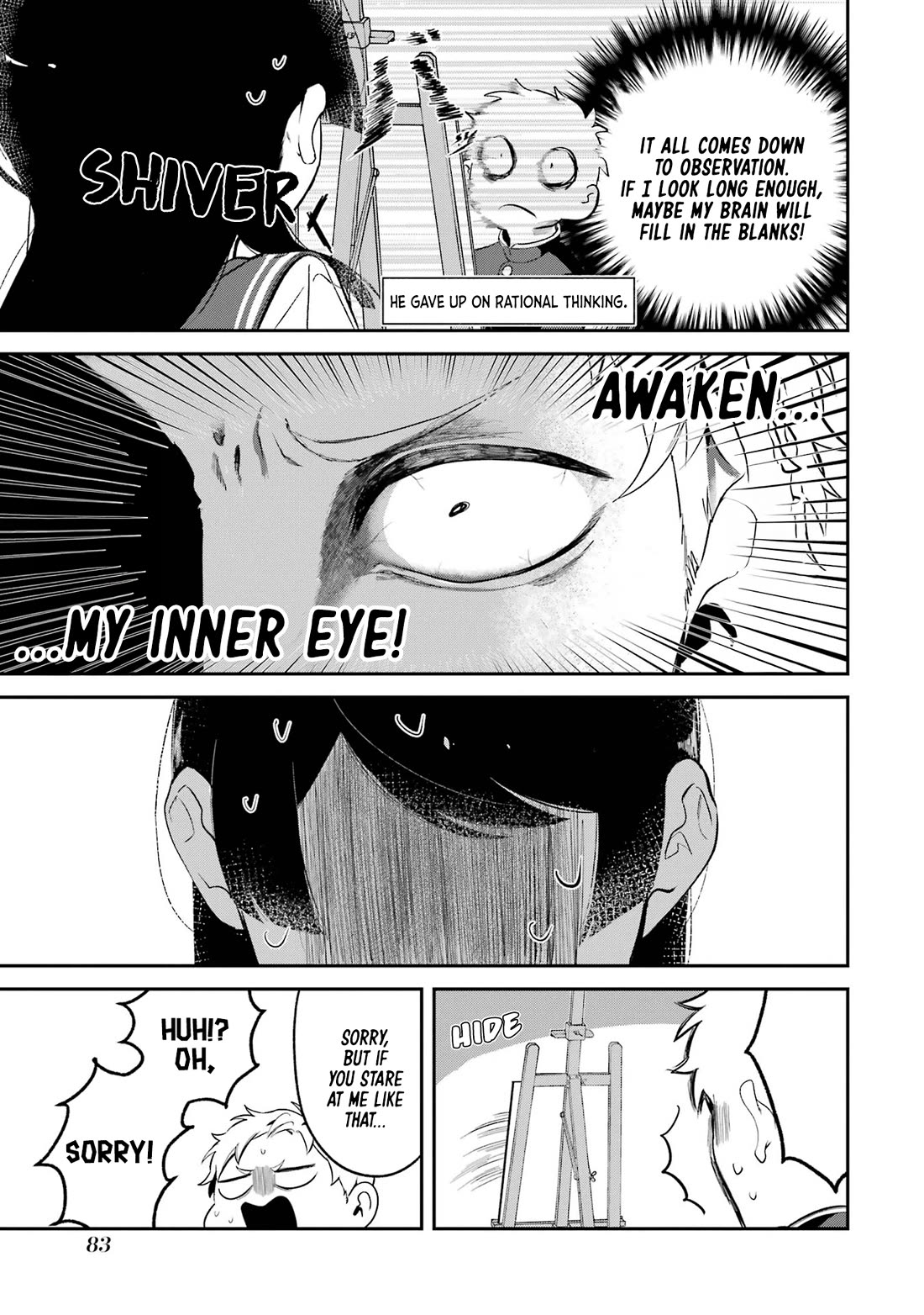 My Seatmate Wakao-san's Face Is Almost Visible but It's Not Chapter 6 page 9 - Chapter 6: Youth is a tough spot?
