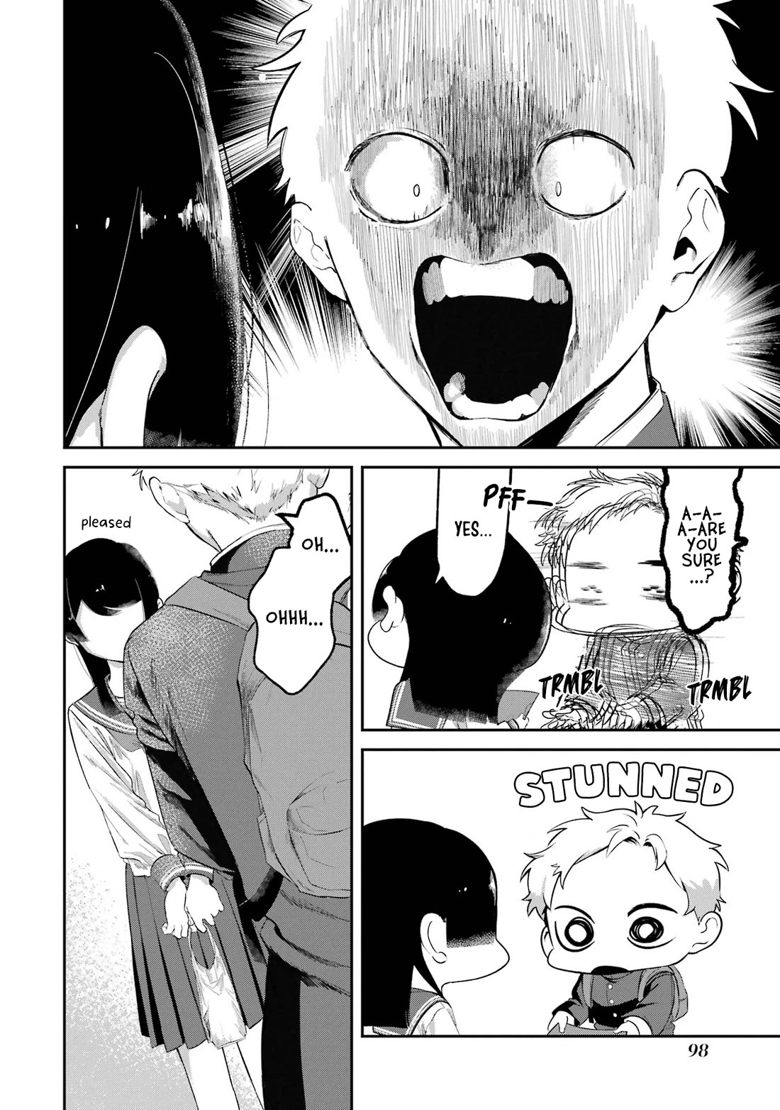 My Seatmate Wakao-san's Face Is Almost Visible but It's Not Chapter 7 page 10 - Chapter 7: Youth is checking multiple convenience stores?