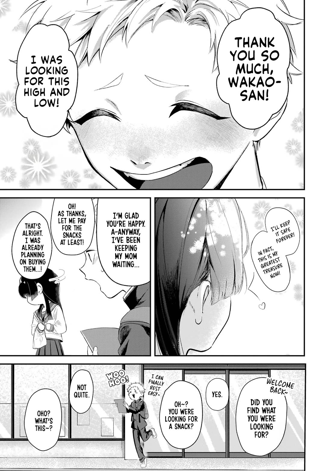 My Seatmate Wakao-san's Face Is Almost Visible but It's Not Chapter 7 page 11 - Chapter 7: Youth is checking multiple convenience stores?
