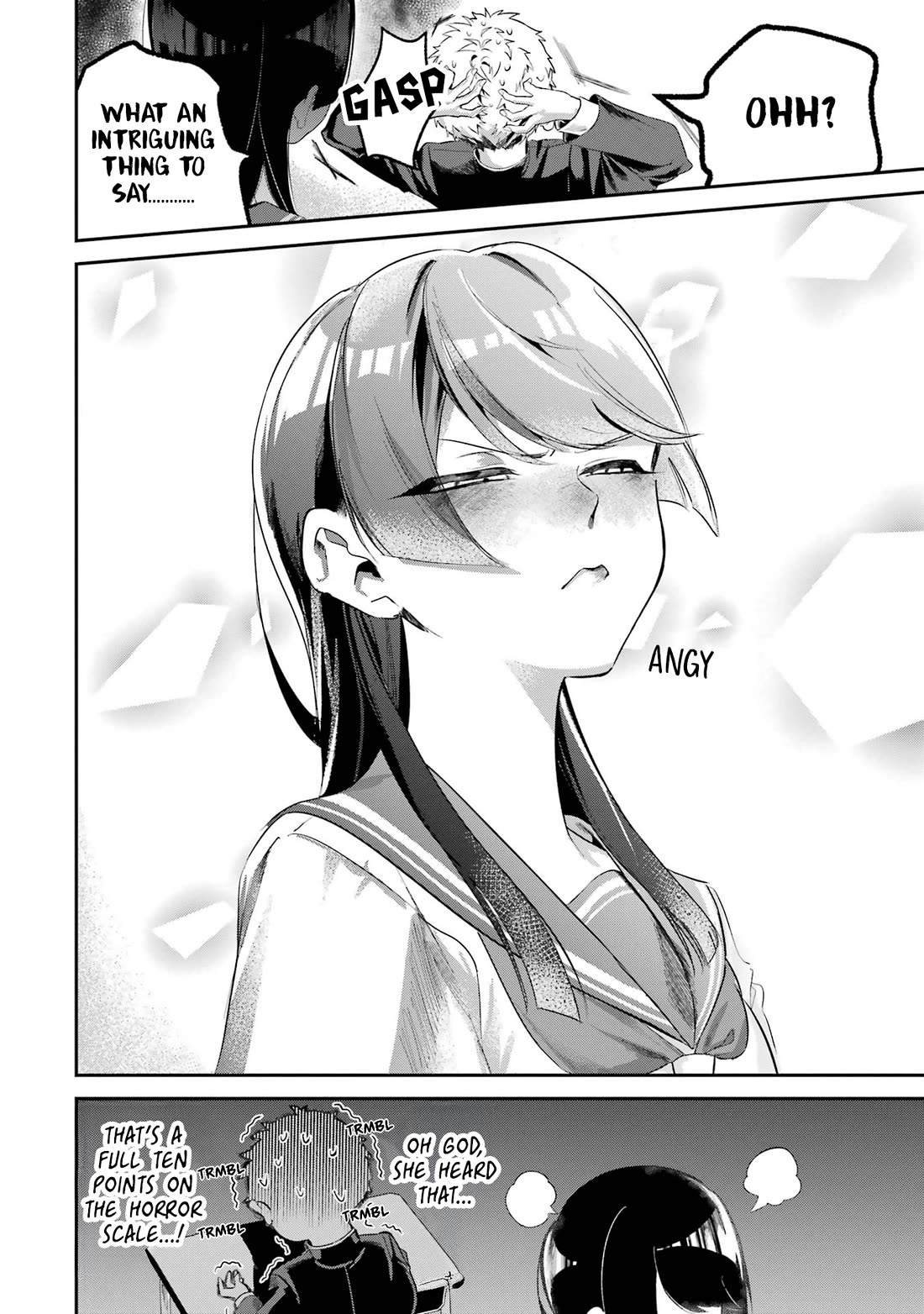 My Seatmate Wakao-san's Face Is Almost Visible but It's Not Chapter 8 page 12 - Chapter 8: Youth is ghost stories?