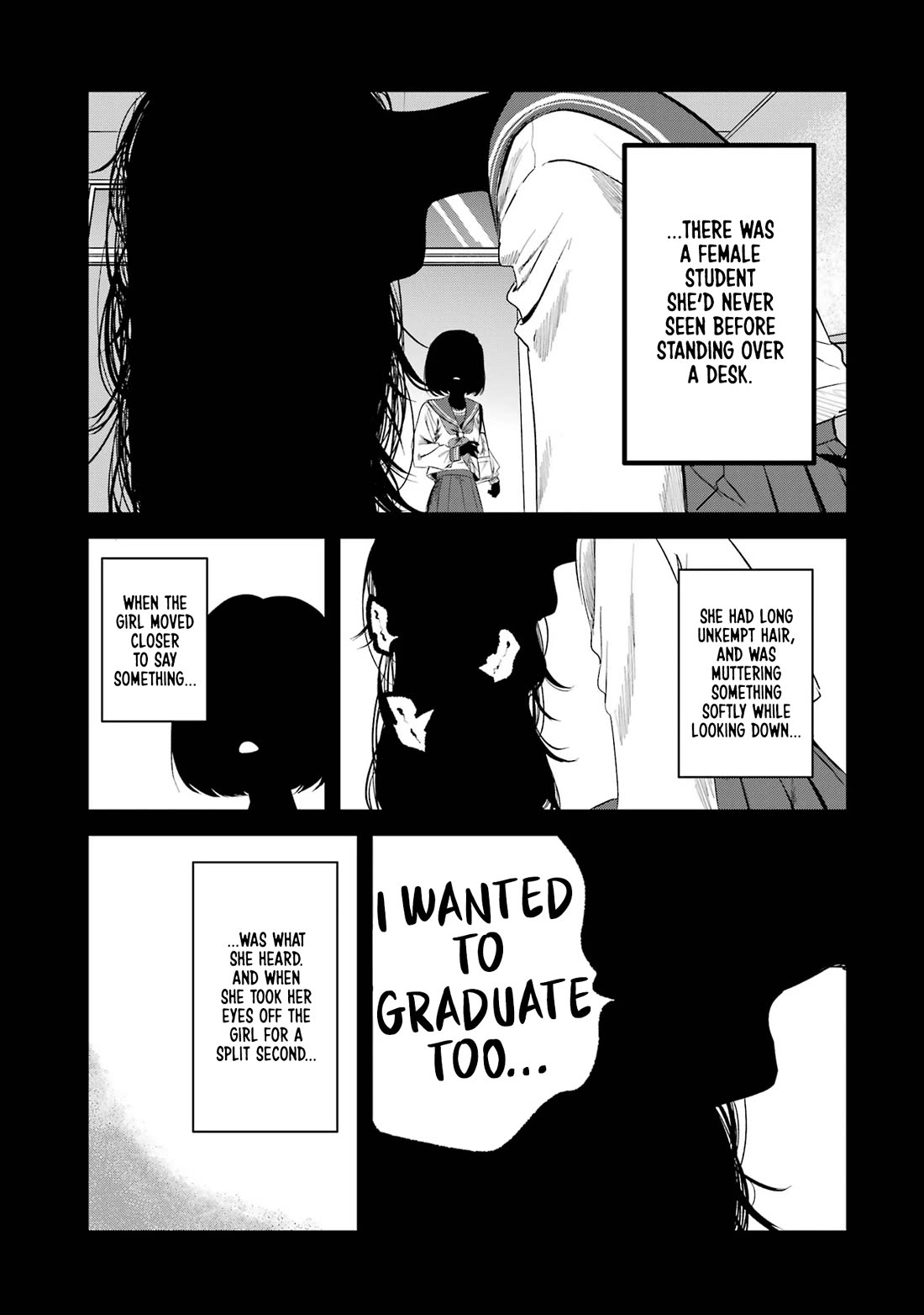 My Seatmate Wakao-san's Face Is Almost Visible but It's Not Chapter 8 page 5 - Chapter 8: Youth is ghost stories?
