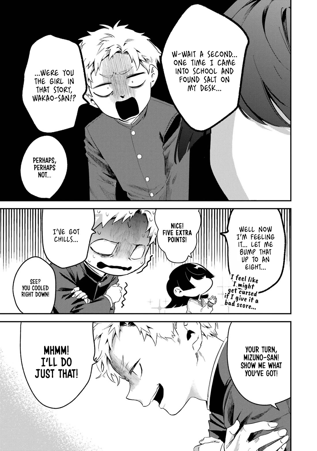 My Seatmate Wakao-san's Face Is Almost Visible but It's Not Chapter 8 page 7 - Chapter 8: Youth is ghost stories?