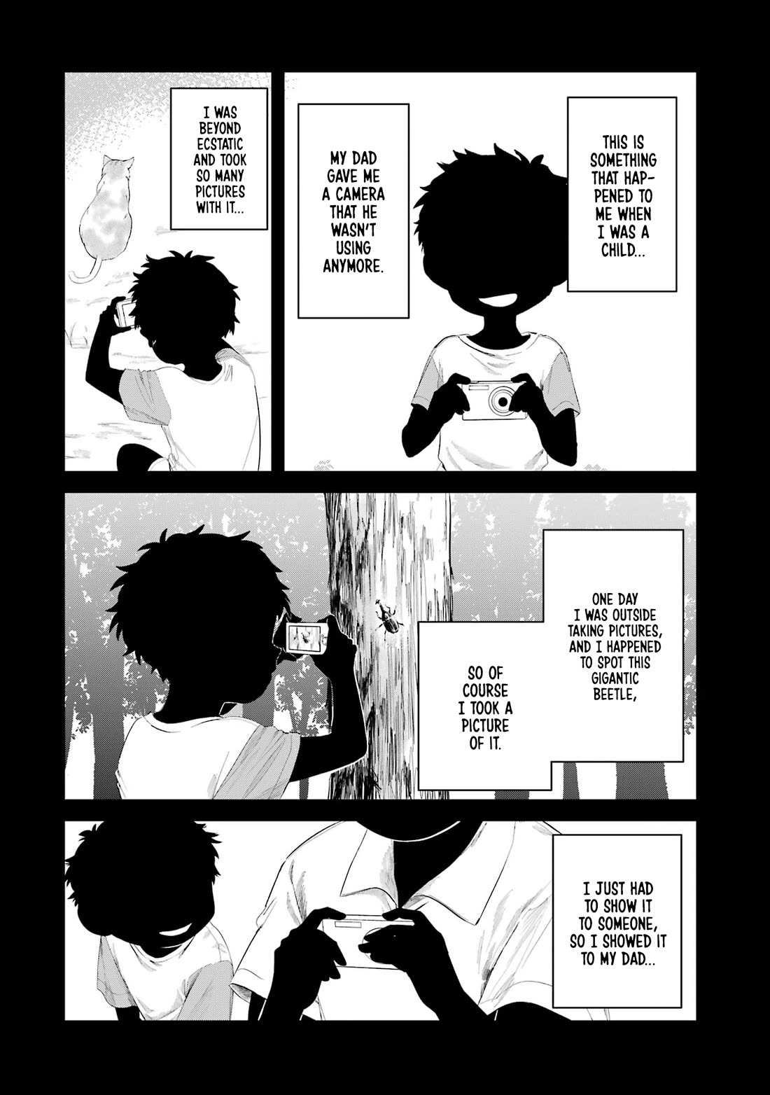 My Seatmate Wakao-san's Face Is Almost Visible but It's Not Chapter 8 page 8 - Chapter 8: Youth is ghost stories?