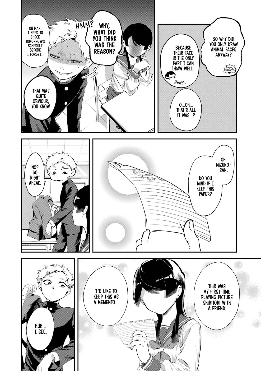 My Seatmate Wakao-san's Face Is Almost Visible but It's Not Chapter 9 page 10 - Chapter 9: Youth is self-study class?