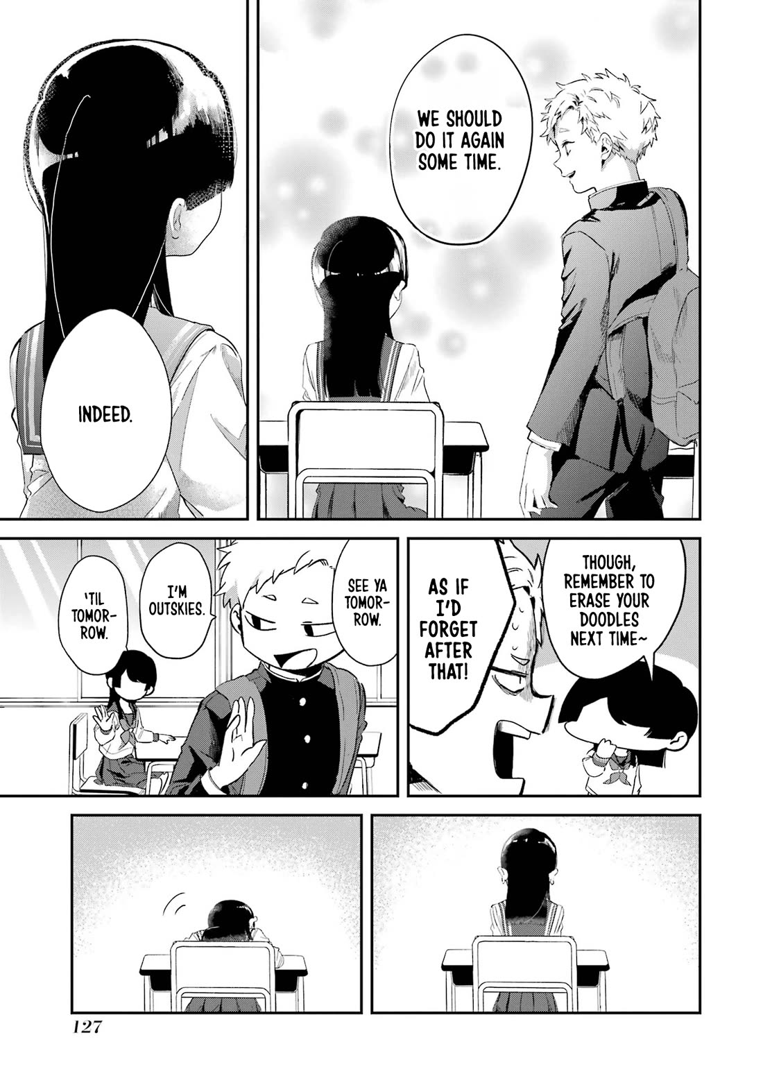 My Seatmate Wakao-san's Face Is Almost Visible but It's Not Chapter 9 page 11 - Chapter 9: Youth is self-study class?
