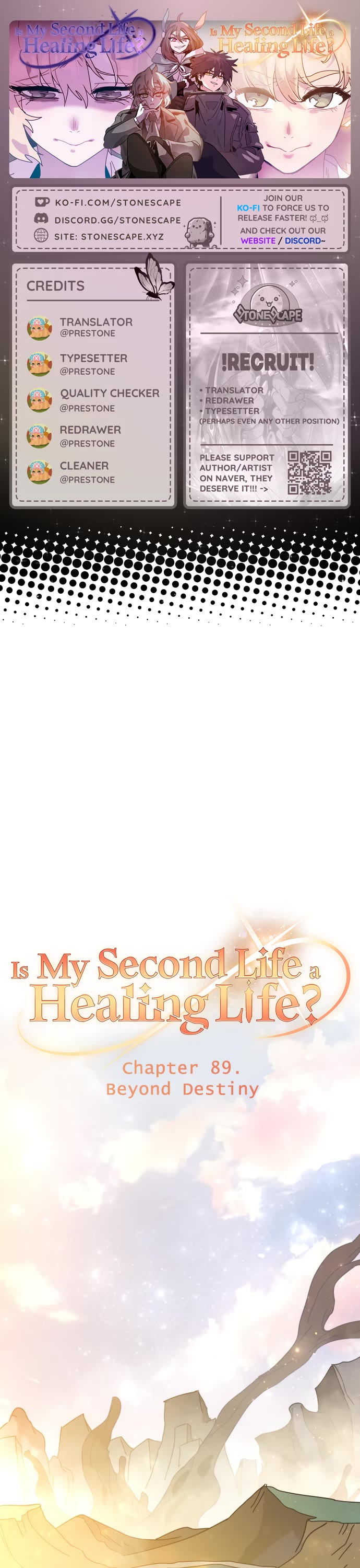 My Second Life Is a Healing Life? Chapter 89 page 1 - Chapter 89