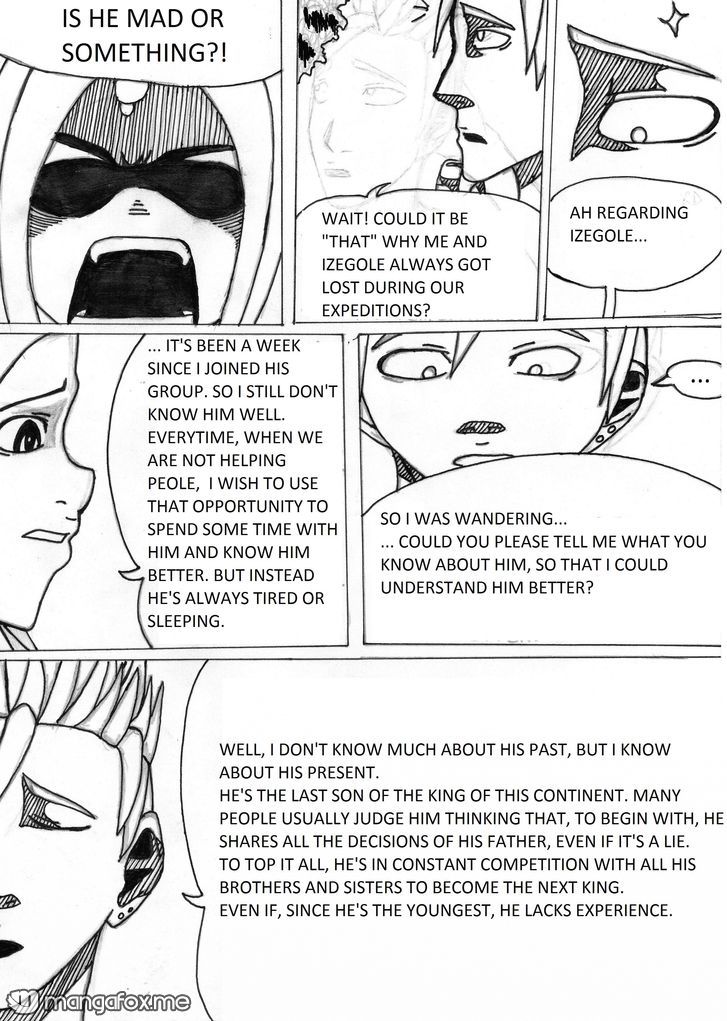 MY SELF Chapter 2 page 8 - Chapter 2 : The Izegole that I know!