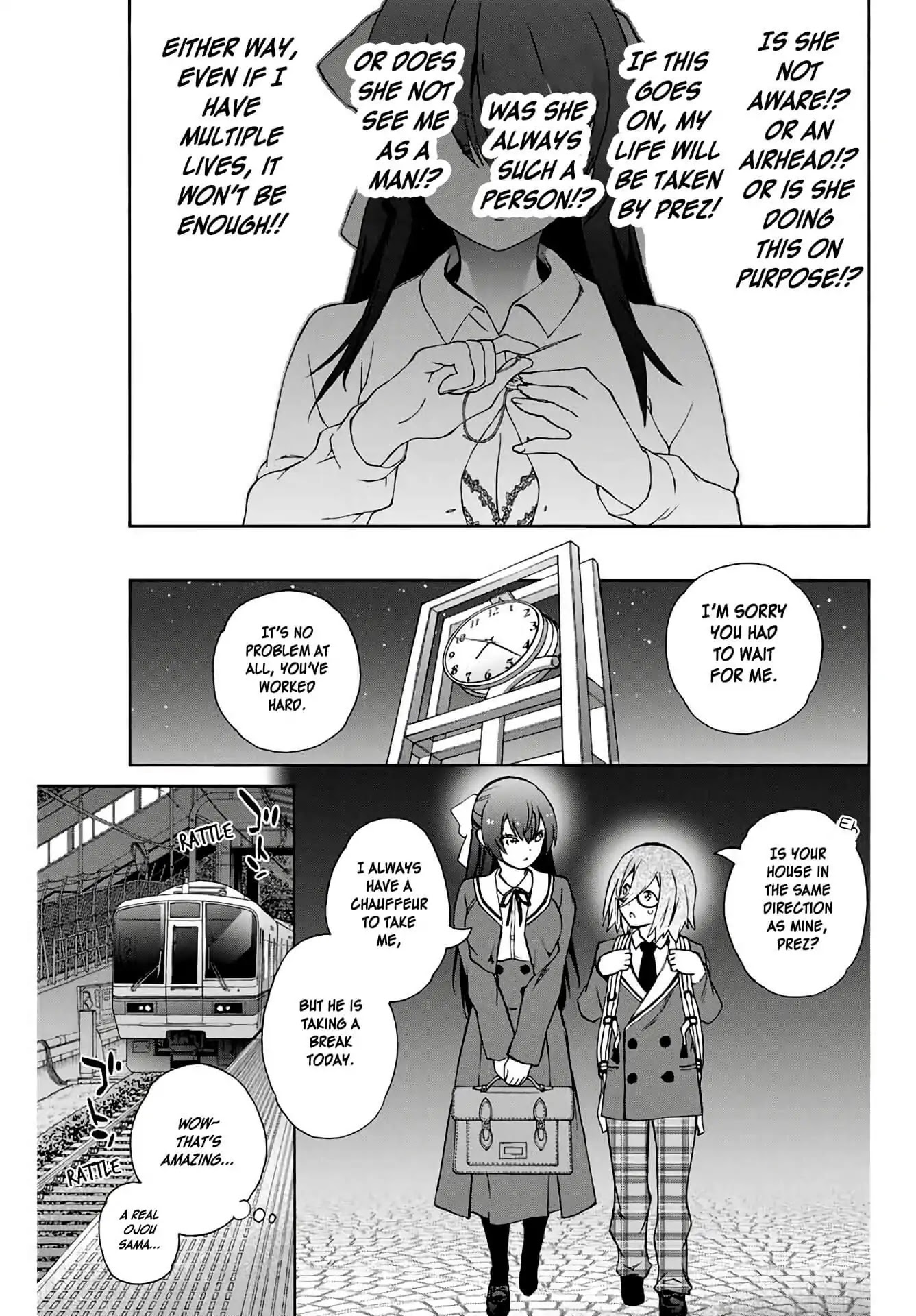 My Senpai Is After My Life Chapter 1 page 10 - Chapter 1: Mio and Ritsu