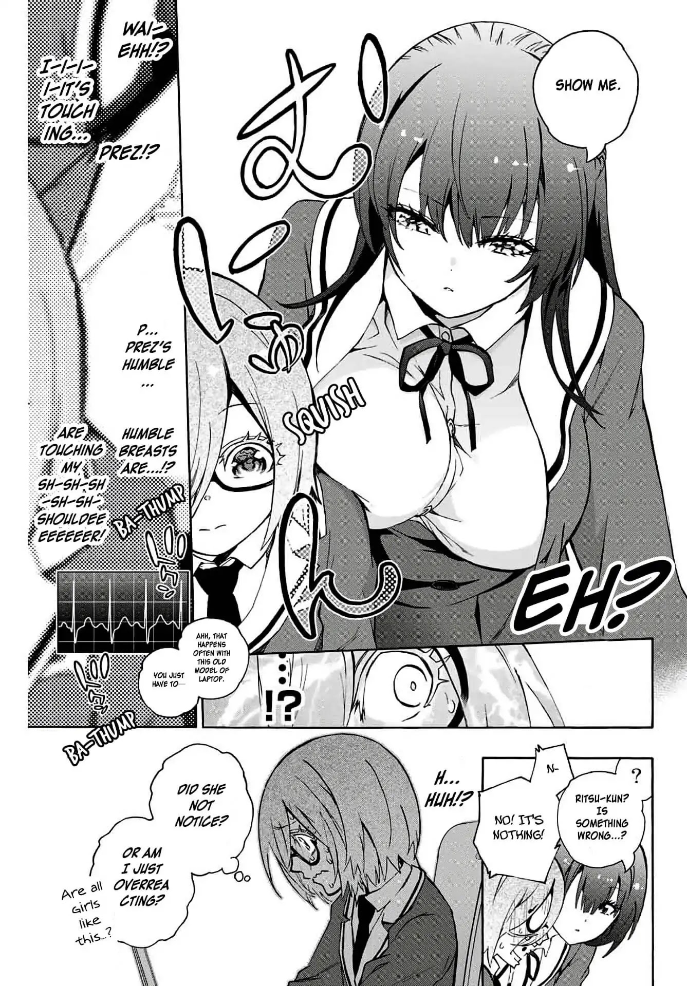 My Senpai Is After My Life Chapter 1 page 4 - Chapter 1: Mio and Ritsu