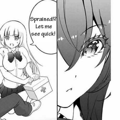 My Senpai Is After My Life Chapter 11: Sprain cover