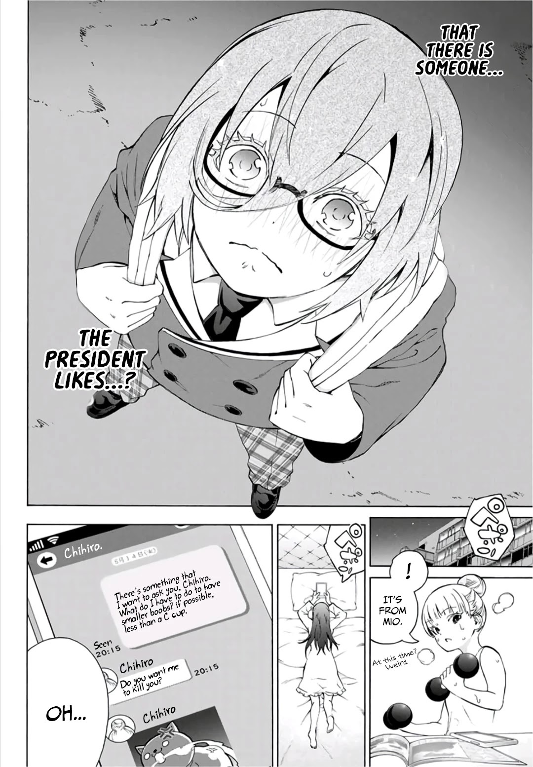 My Senpai Is After My Life Chapter 16 page 9 - Chapter 16: Question
