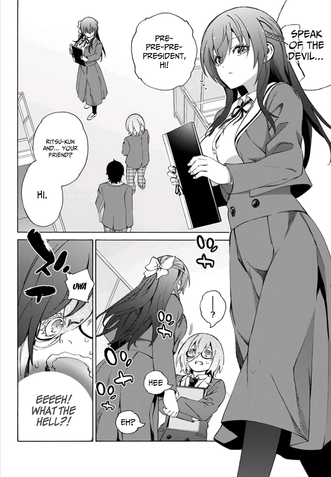 My Senpai Is After My Life Chapter 17 page 3 - Chapter 17: Hallway
