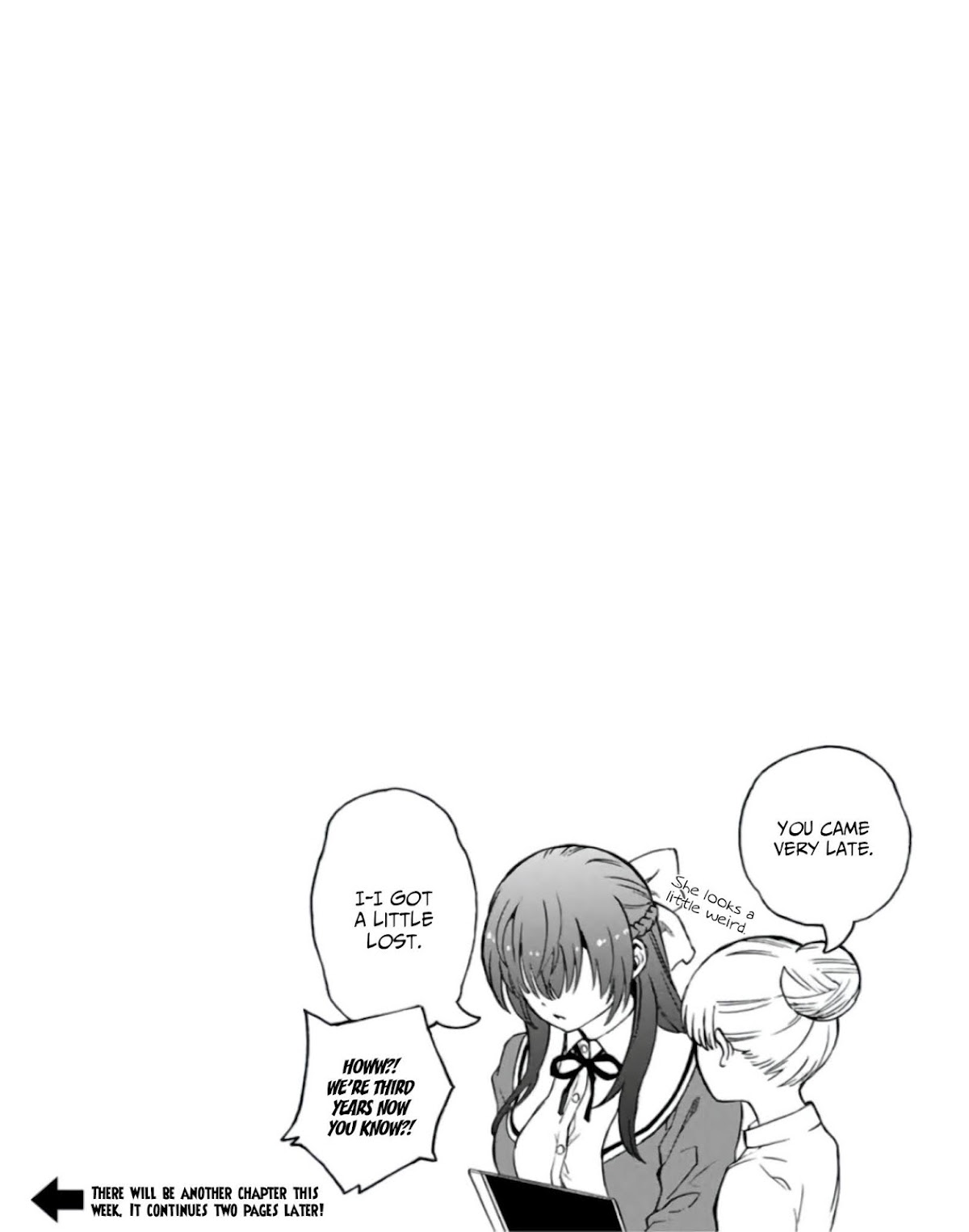 My Senpai Is After My Life Chapter 17 page 6 - Chapter 17: Hallway