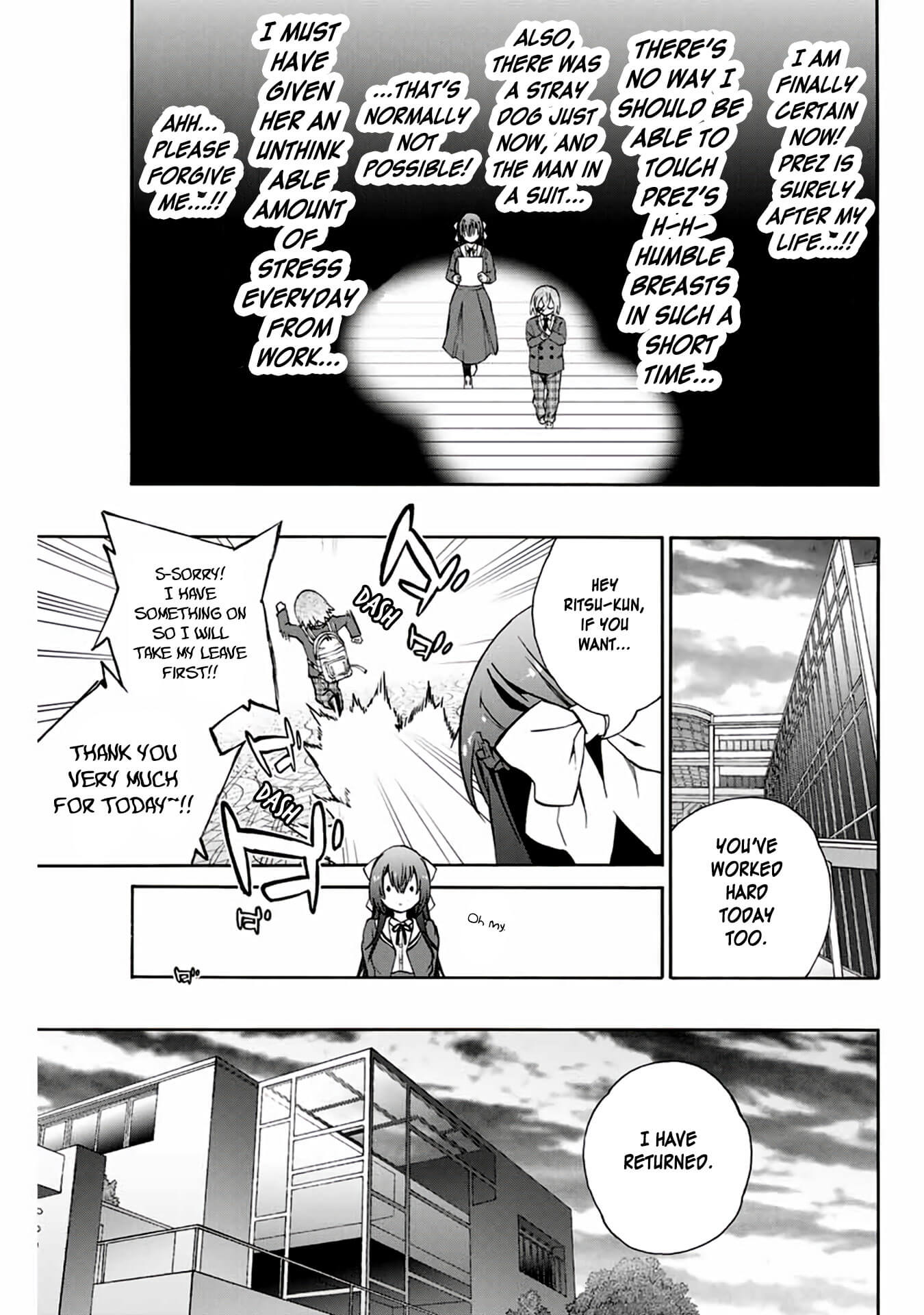 My Senpai Is After My Life Chapter 2 page 11 - Chapter 2: Staircase