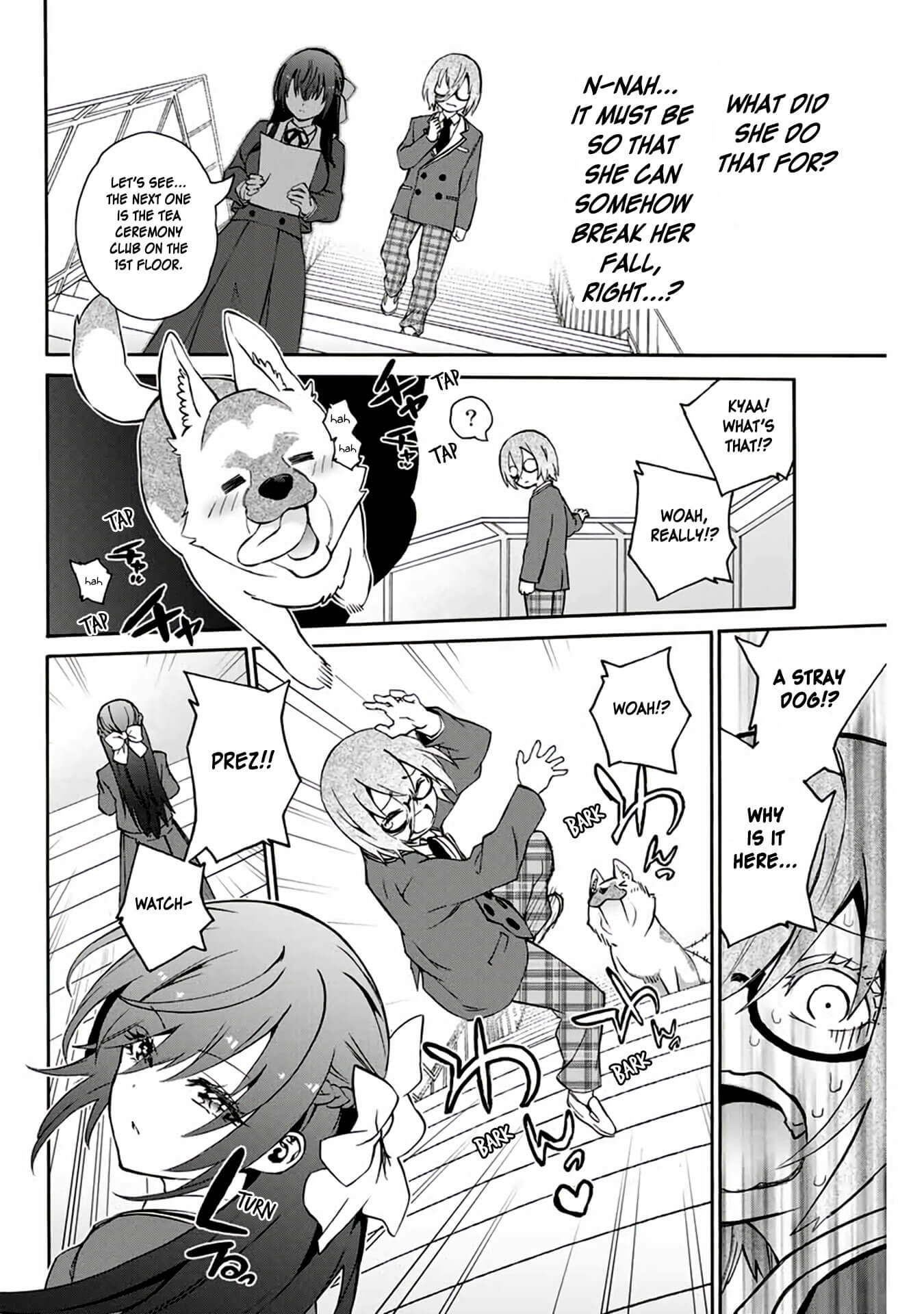 My Senpai Is After My Life Chapter 2 page 6 - Chapter 2: Staircase