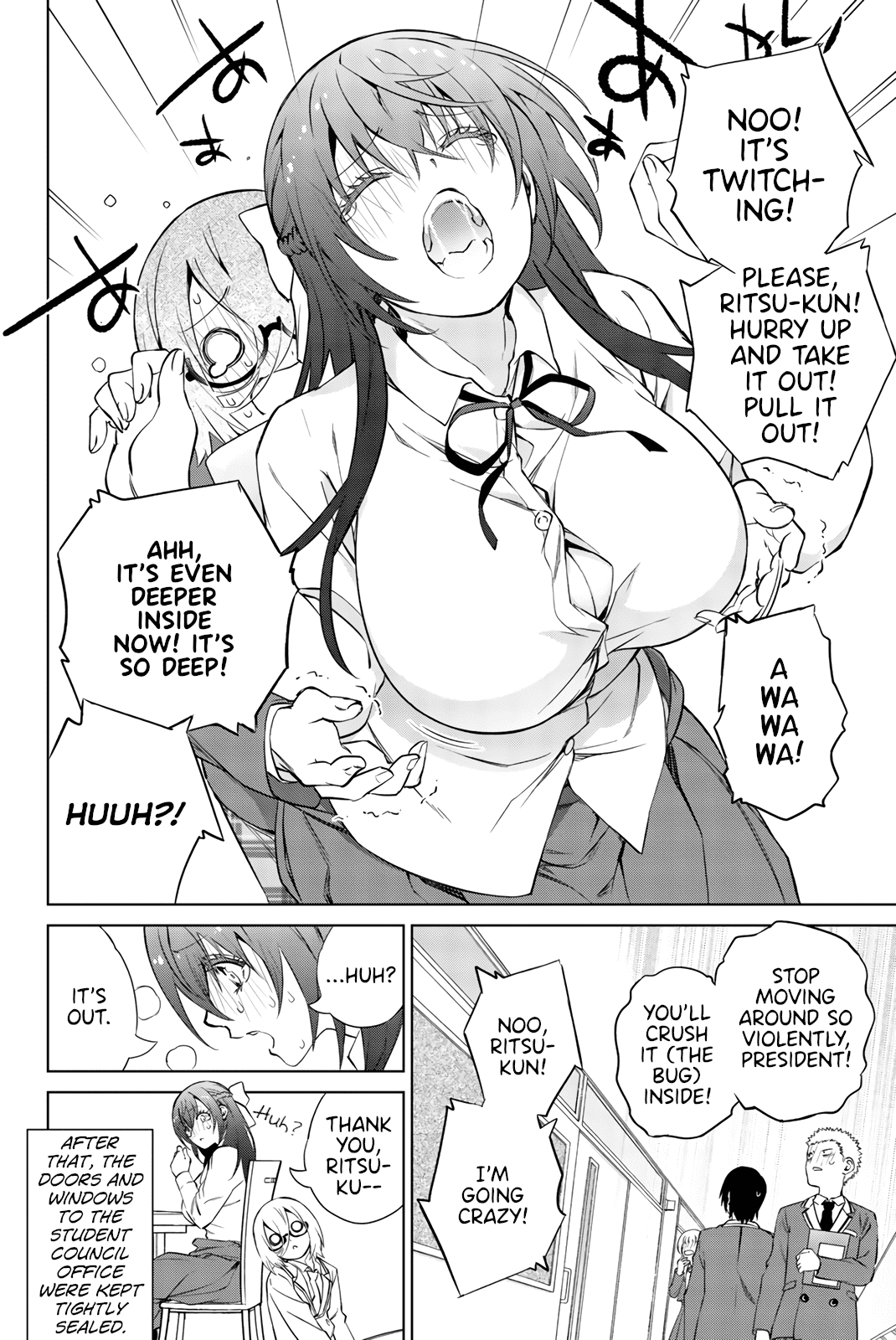 My Senpai Is After My Life Chapter 22 page 5 - Chapter 22: Bug