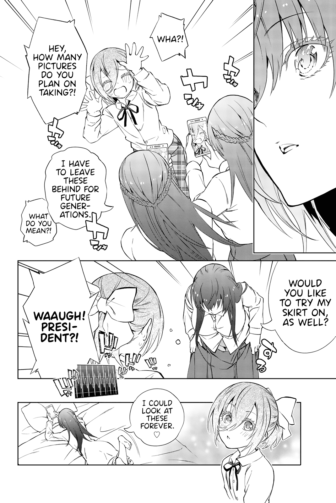 My Senpai Is After My Life Chapter 23 page 4 - Chapter 23: Exchange