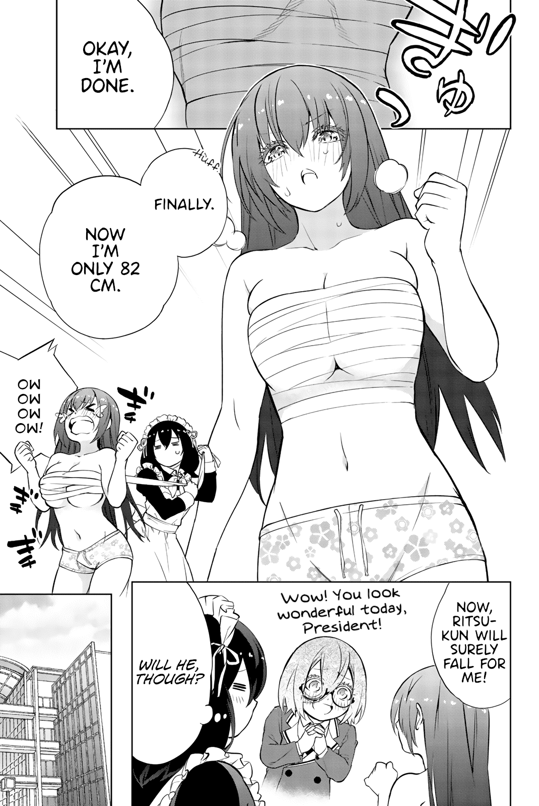 My Senpai Is After My Life Chapter 24 page 3 - Chapter 24: Bandage