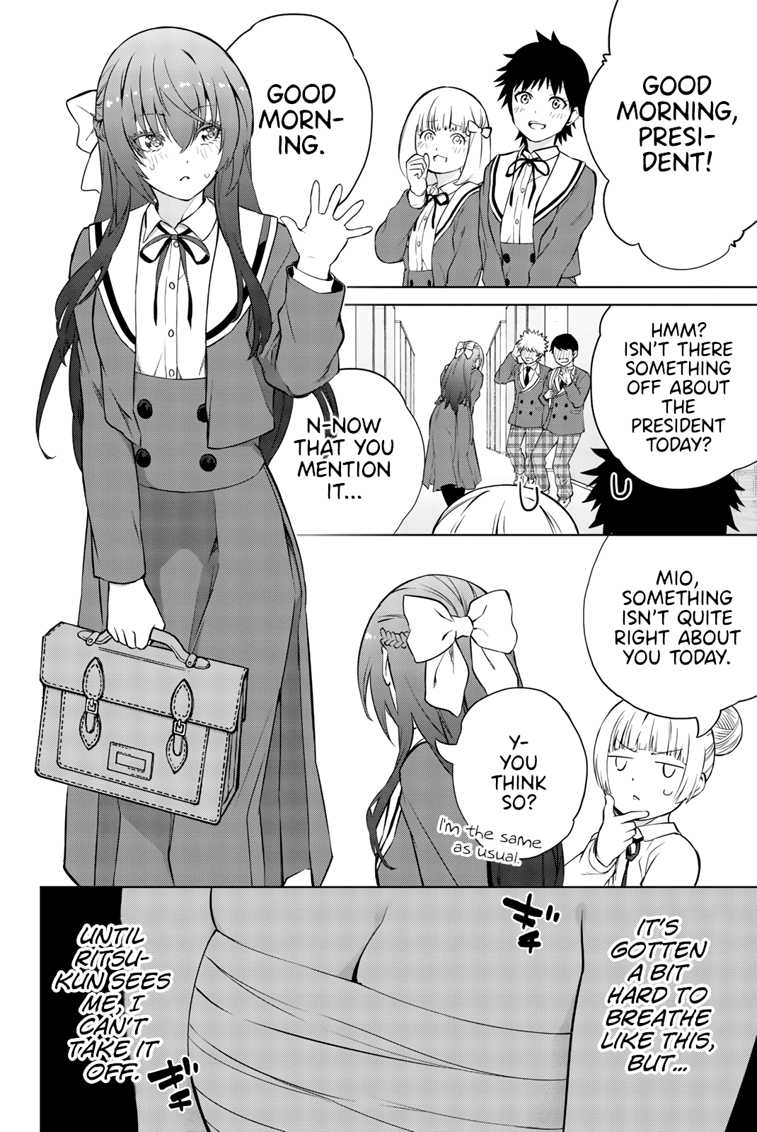 My Senpai Is After My Life Chapter 24 page 4 - Chapter 24: Bandage