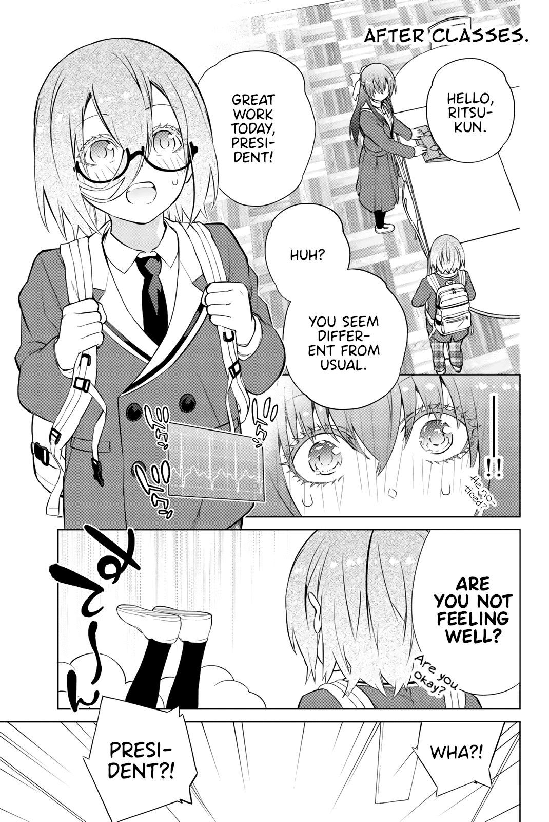 My Senpai Is After My Life Chapter 24 page 5 - Chapter 24: Bandage