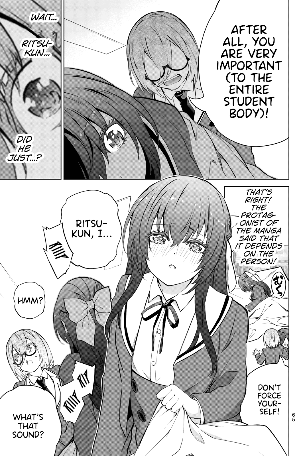 My Senpai Is After My Life Chapter 24 page 7 - Chapter 24: Bandage