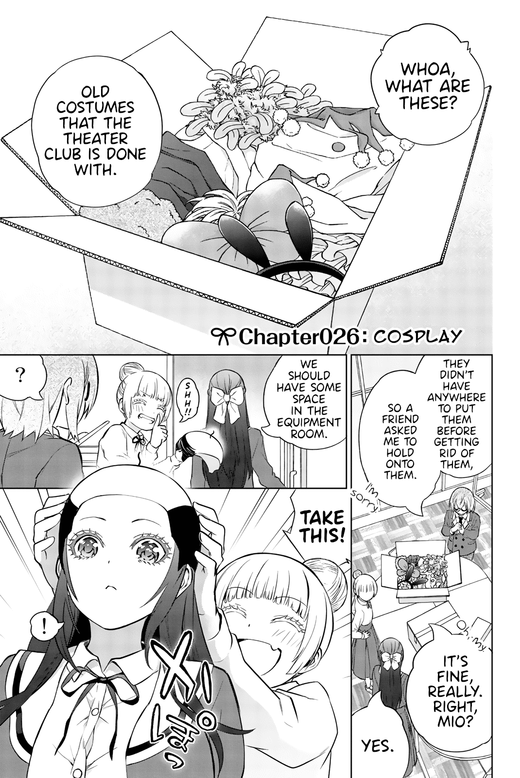 My Senpai Is After My Life Chapter 26 page 1 - Chapter 26: Cosplay