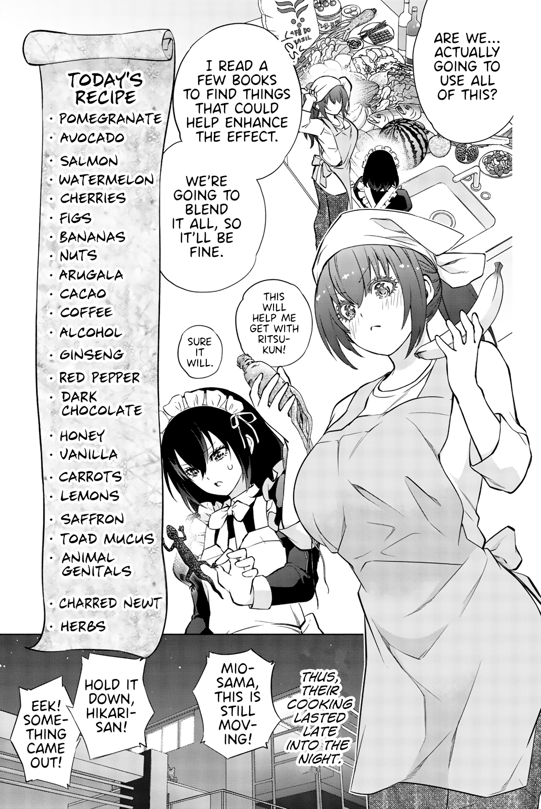 My Senpai Is After My Life Chapter 27 page 4 - Chapter 27: Love Potion