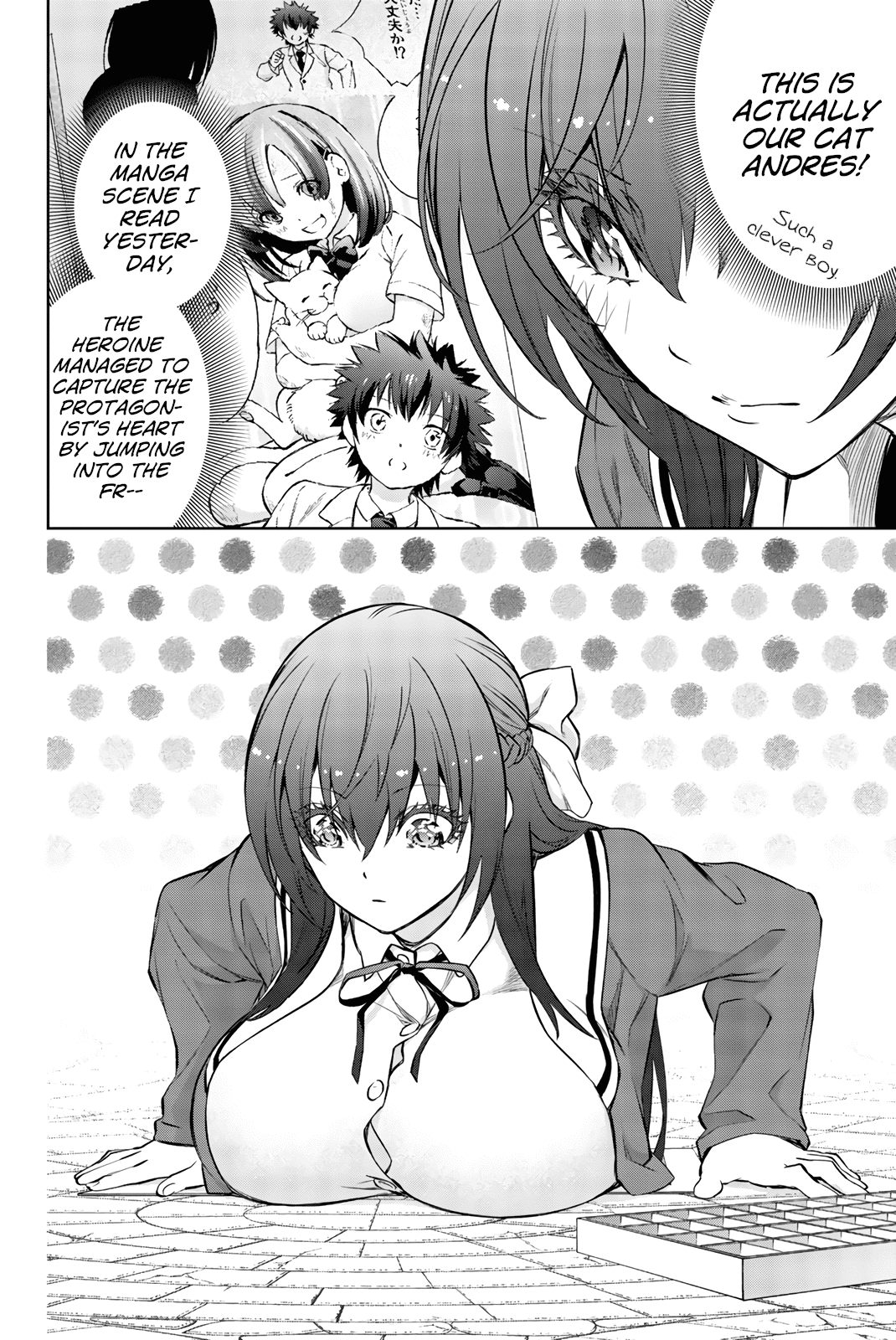 My Senpai Is After My Life Chapter 28 page 3 - Chapter 28: Kitten