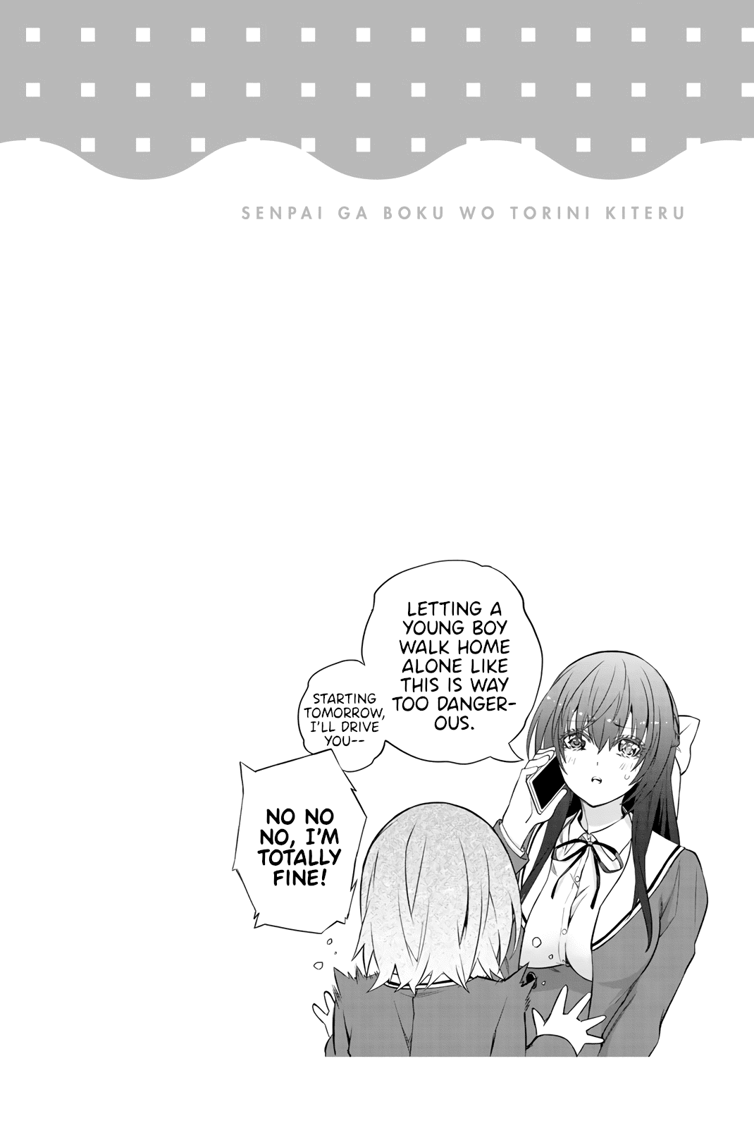 My Senpai Is After My Life Chapter 29 page 6 - Chapter 29: Time of Departure