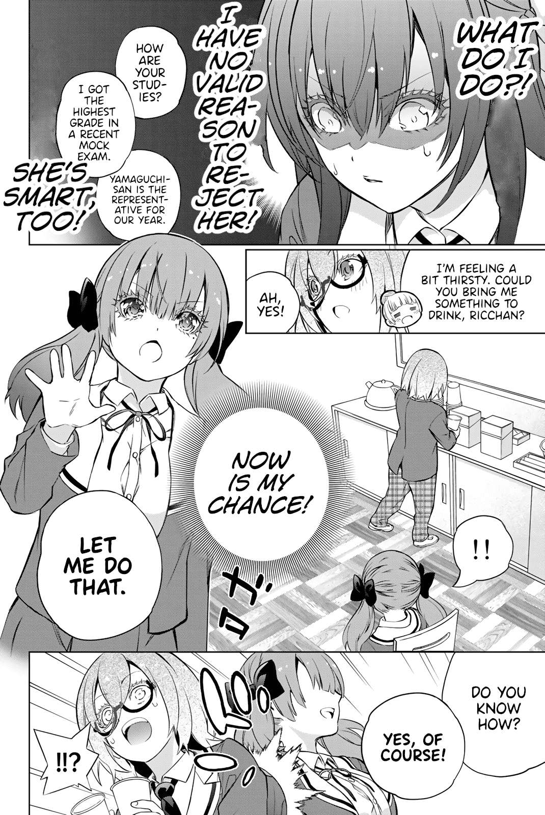 My Senpai Is After My Life Chapter 31 page 14 - Chapter 31: Interview