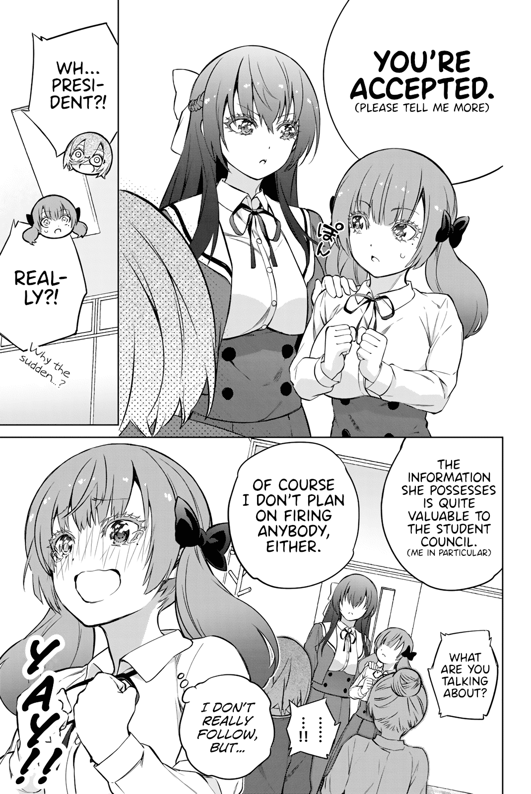 My Senpai Is After My Life Chapter 31 page 21 - Chapter 31: Interview