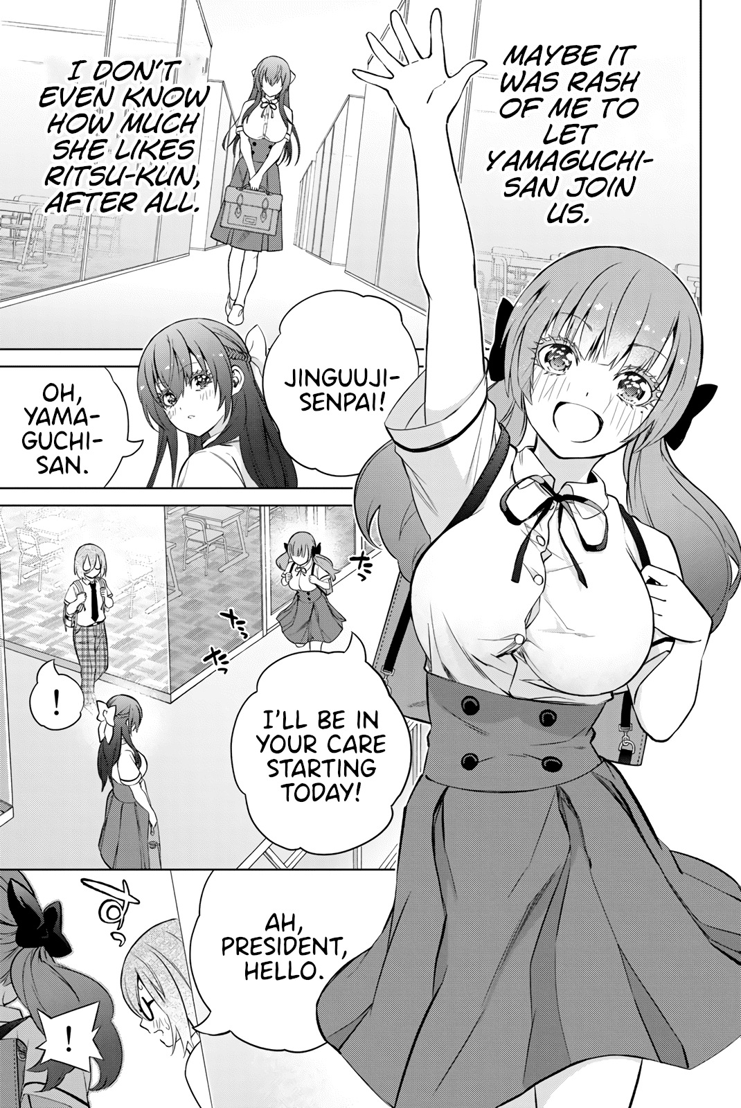 My Senpai Is After My Life Chapter 32 page 6 - Chapter 32: Jealousy
