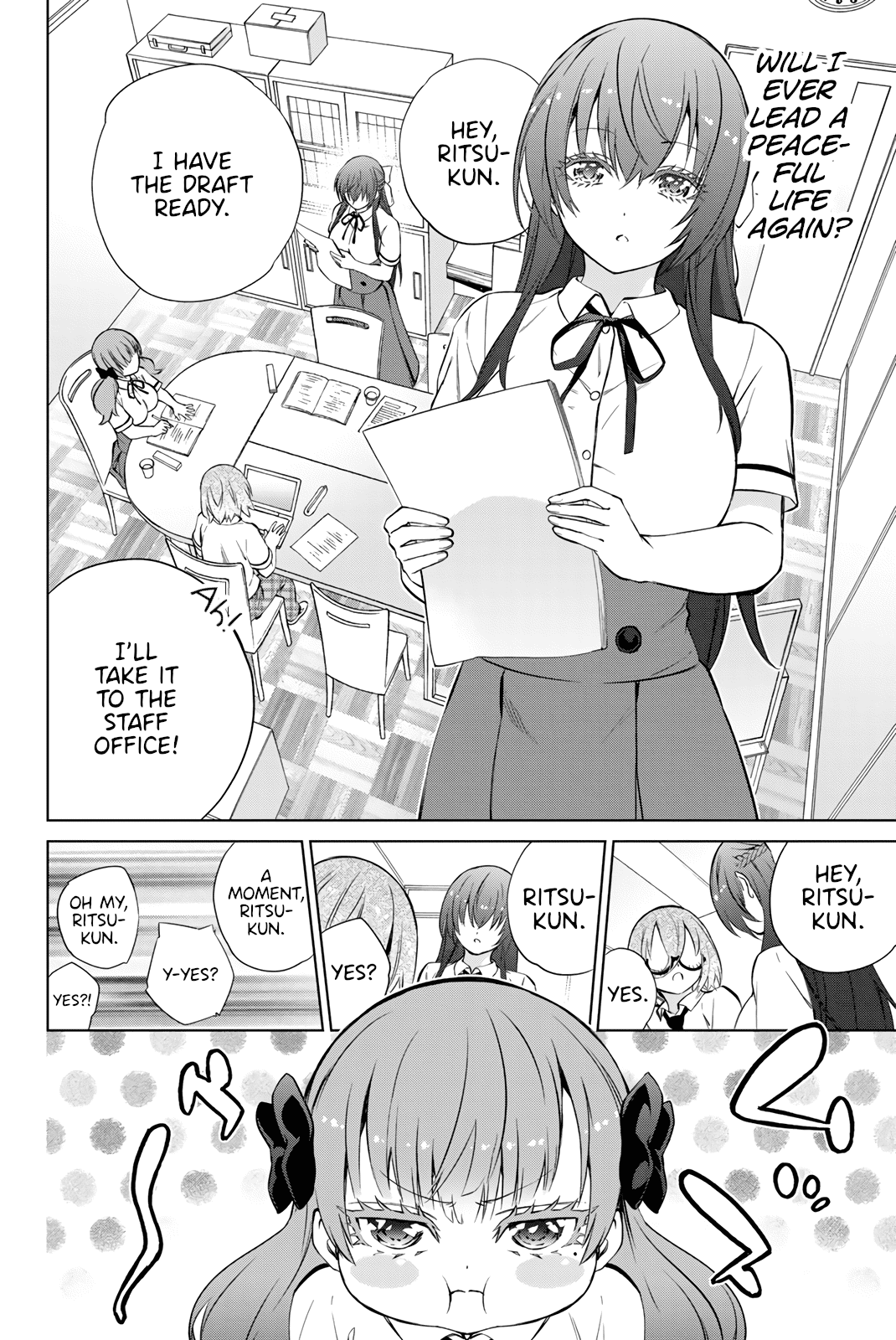 My Senpai Is After My Life Chapter 33 page 3 - Chapter 33: Name