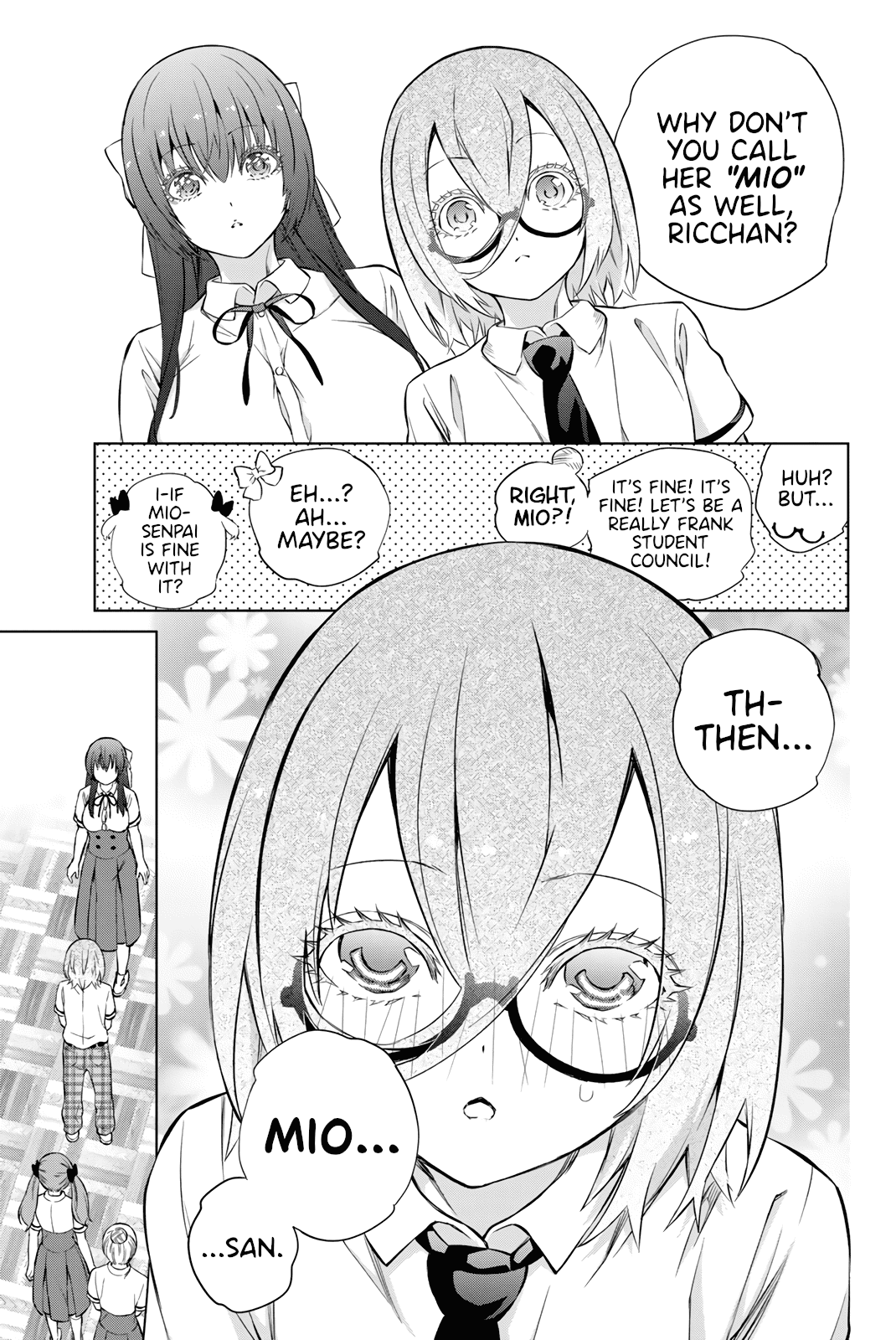 My Senpai Is After My Life Chapter 33 page 6 - Chapter 33: Name